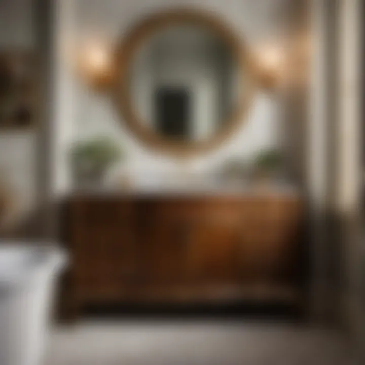 Chic Vintage-Inspired Bathroom Vanity in Orlando FL