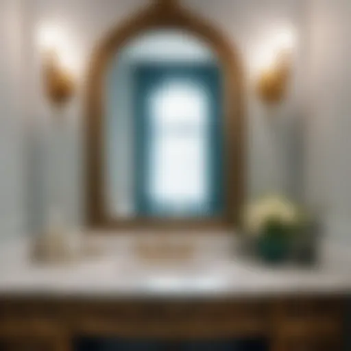 Luxurious Marble Vanity in French Quarter