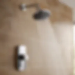 Elegant and Modern Shower Faucet Design