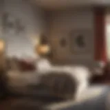 Cozy Bedroom Nook Elegant bedroom seating arrangement showcasing a cozy nook