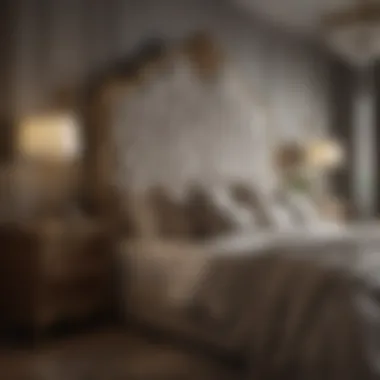 Luxurious Comfort with Plush Fabrics Luxurious bedroom set adorned with plush fabrics