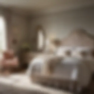 Natural Light Effects on Color Perception A well-lit bedroom demonstrating the effects of natural light on Behr Marquee colors
