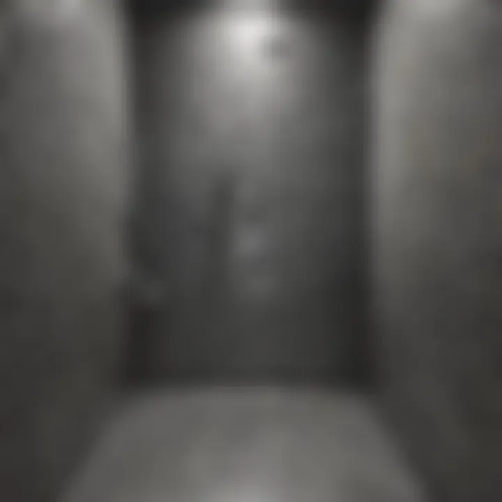 Contemporary Geometric Patterned Shower Tile Contemporary Geometric Patterned Shower Tile