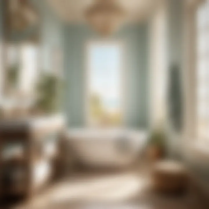 Sandy Serenity Bathroom Paint Color