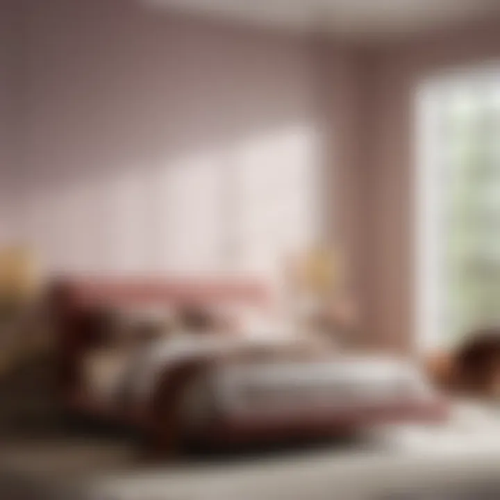Minimalist Bedroom in Behr Hues