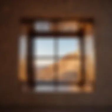 Intricate Geometric Design Block Window Block window with intricate geometric design