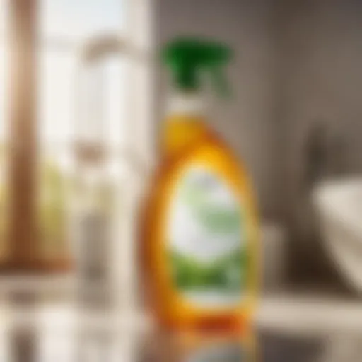 Eco-friendly Bathroom Cleaner Eco-friendly bathroom cleaner with natural ingredients