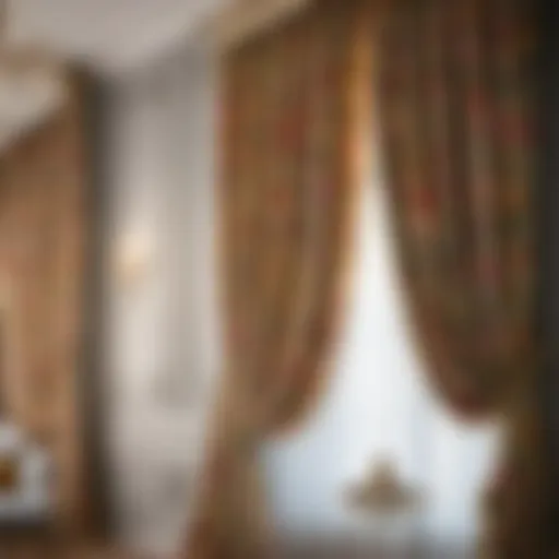 Elegant Floral Curtains