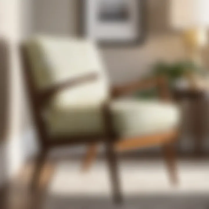 Mid-Century Modern Bedroom Chair
