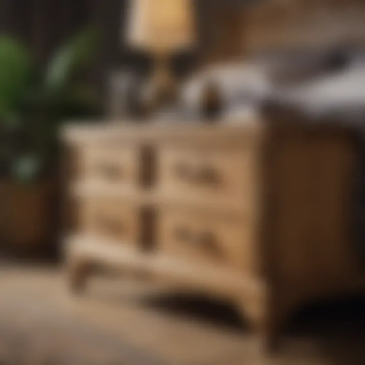 Eco-friendly birchwood furniture emphasizing sustainability in design.