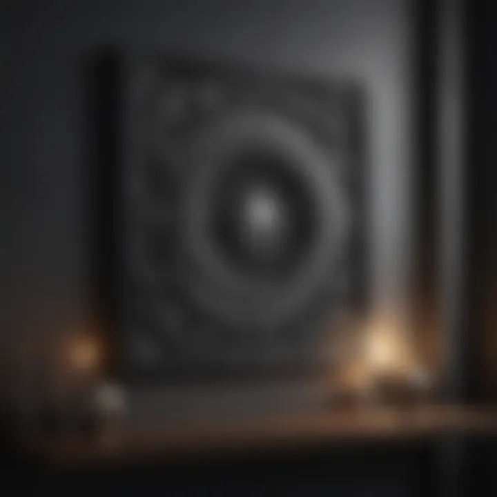 Elegant Black and White Wall Art