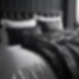 Stylish Black and White Bedding Set