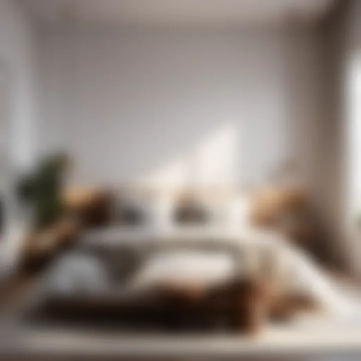 Minimalist Bedroom with Organic Elements