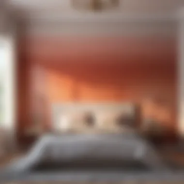 Ombre Wall Technique for Bedroom