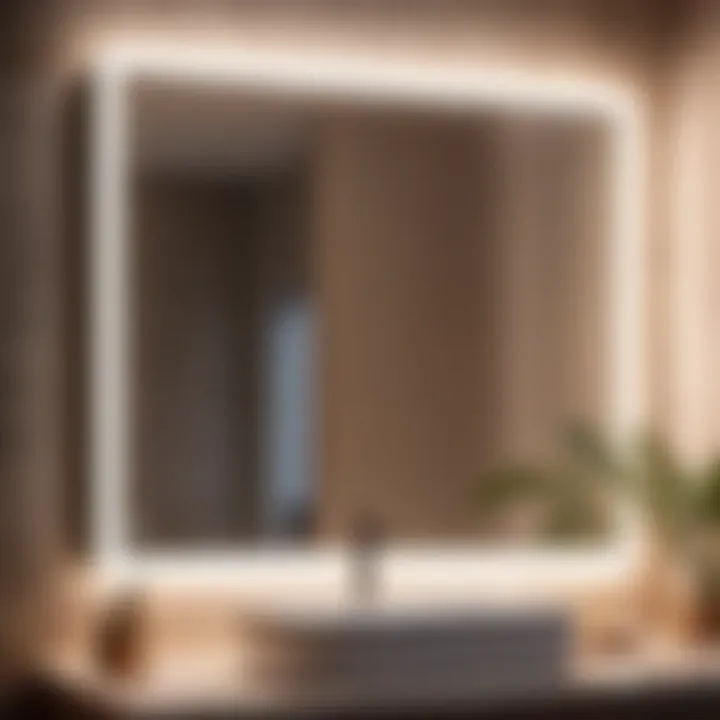 Smart Mirror with Integrated Lighting