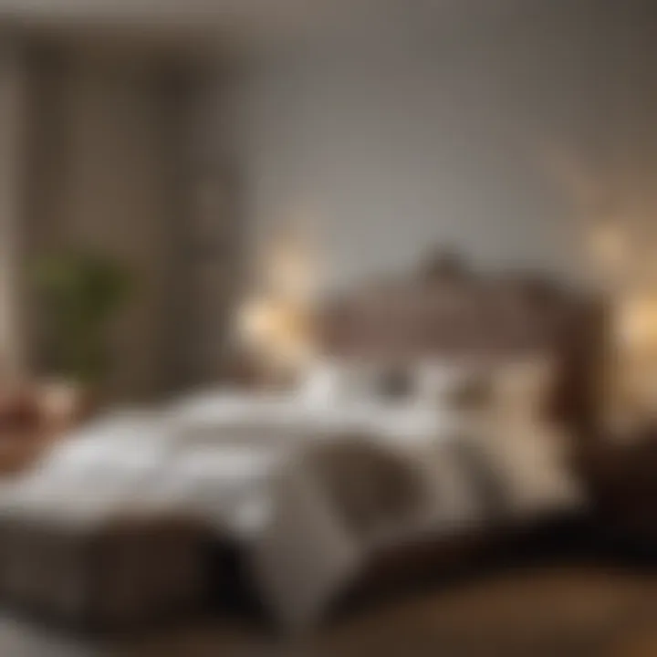 Functional and Stylish Bedroom Setup with Horchow Stylish bedroom setup with Horchow pieces emphasizing functionality