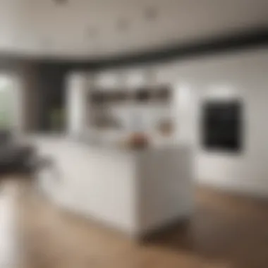 Contemporary kitchen design with sleek cabinetry and innovative appliances
