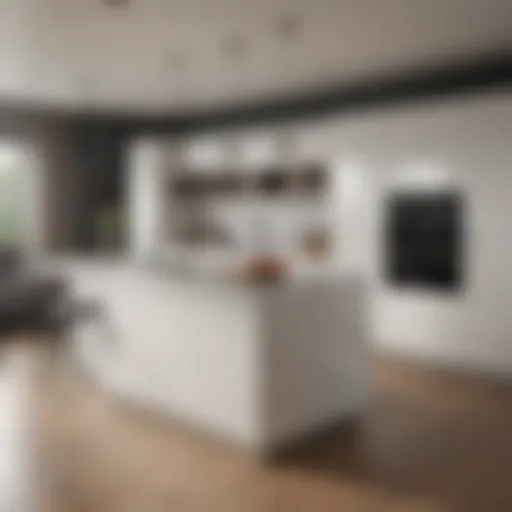 Contemporary kitchen design with sleek cabinetry and innovative appliances
