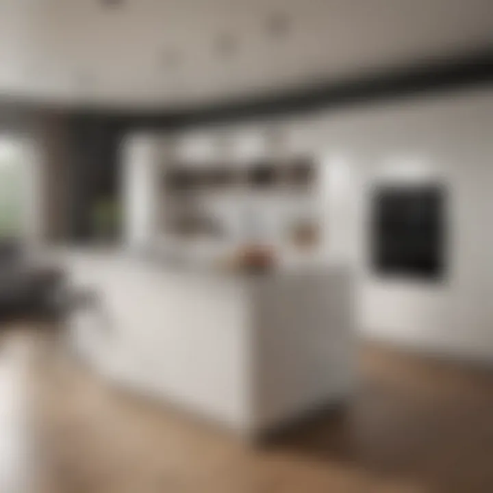 Contemporary kitchen design with sleek cabinetry and innovative appliances