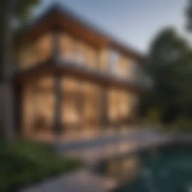 Modern Architectural Design of a Three-Bedroom Addition A beautifully designed three-bedroom home addition showcasing modern architecture