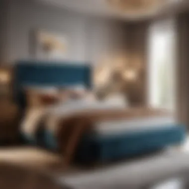 Elegance in Bedroom Decor Elegant bedroom setting with discounted furniture