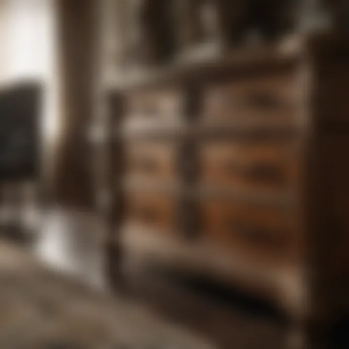 Material composition of El Dorado Furniture showcasing quality craftsmanship