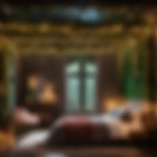 Enchanted Forest Ambiance Enchanted Forest Bedroom Decor with Color Changing Fairy Lights