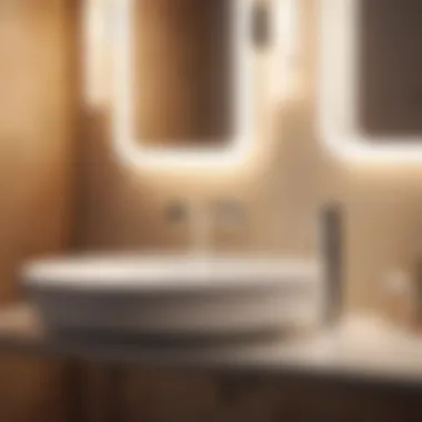 Efficient Supply Lines Supply lines for a bathroom sink ensuring efficient water flow