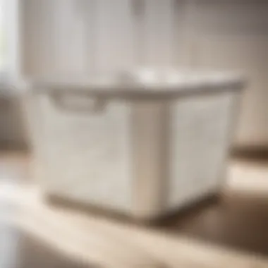 Minimalistic Collapsible Laundry Basket Minimalistic collapsible laundry basket for easy storage