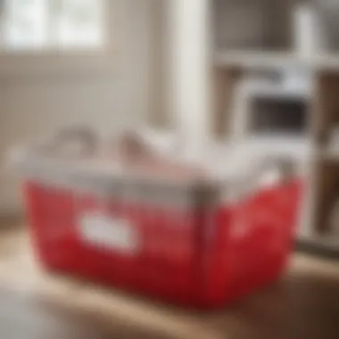 Sturdy Heavy-Duty Laundry Basket Sturdy heavy-duty laundry basket with reinforced handles