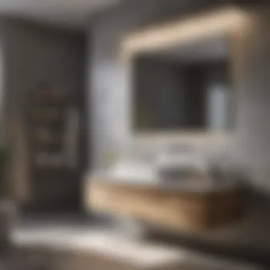 Installing a Floating Vanity Installation process of a floating shelf bathroom vanity