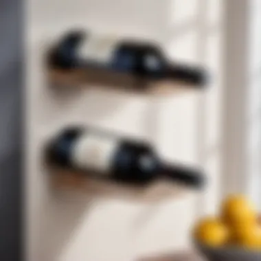 Modern Metal Wine Rack