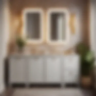 Luxurious Laundry Room Vanity Luxurious Vanity for Laundry Room