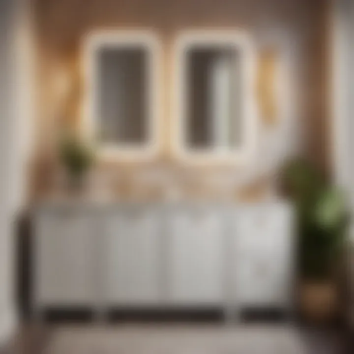 Luxurious Laundry Room Vanity Luxurious Vanity for Laundry Room