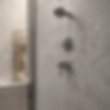 Trendy shower cabinet showcasing innovative design elements and contemporary aesthetics