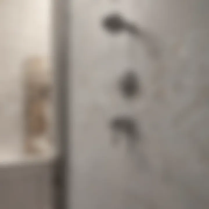 Trendy shower cabinet showcasing innovative design elements and contemporary aesthetics