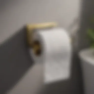 Functional Gold Toilet Paper Holder Design Functional gold toilet paper holder design