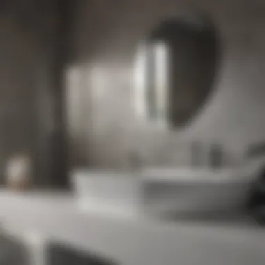 High-quality bathroom fixtures displayed in a stylish showroom.