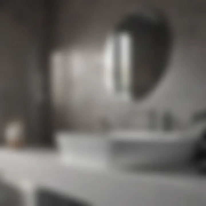 High-quality bathroom fixtures displayed in a stylish showroom.