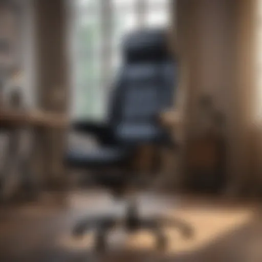 Ergonomic chair promoting comfort