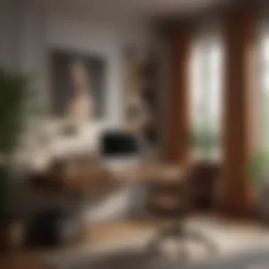 Creating an Inspiring Home Office Setup Inspiring home office setup with decor
