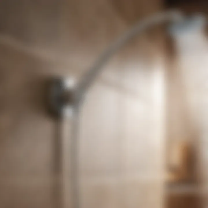 Safety-focused shower handle with innovative features