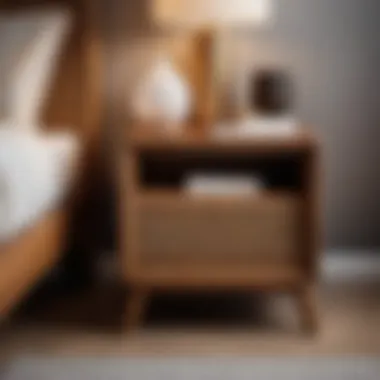Elegant Rattan Nightstands