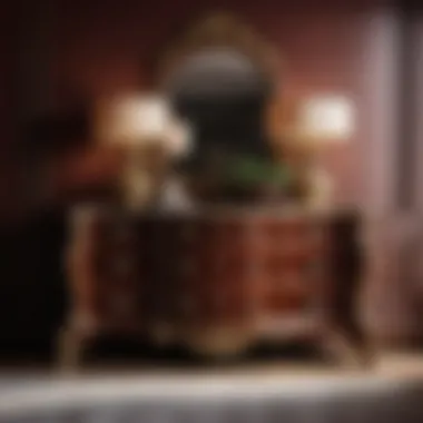 Opulent Mahogany Dresser