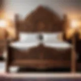 Exquisite Indonesian Teak Bed Frame
