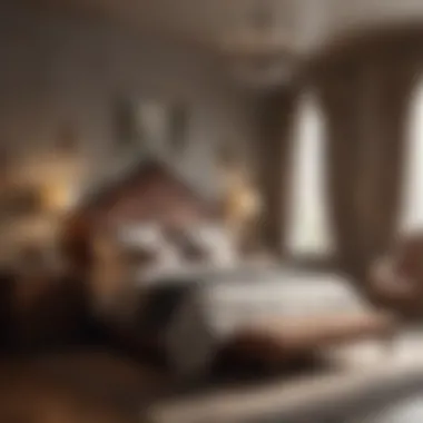Eclectic Bedroom with Personal Touches Eclectic bedroom showcasing unique furniture and personal touches