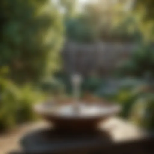 A tranquil oasis for birds