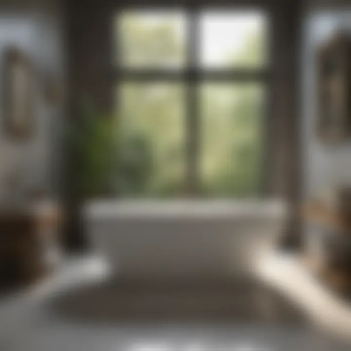Luxurious Kohler freestanding bath in a stylish bathroom setting