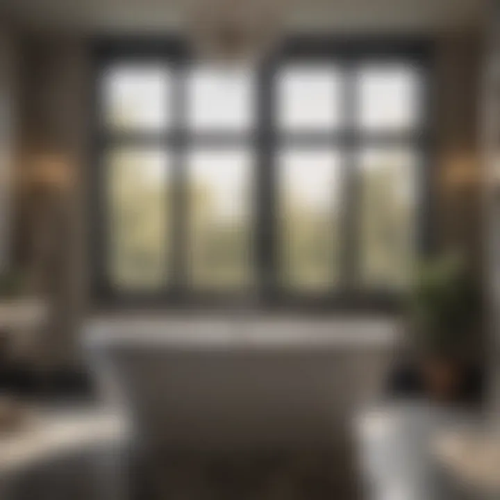 Trendy Kohler freestanding bath design reflecting current styles