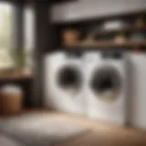 Cutting-Edge Laundry Technology Modern Washer and Dryer Set